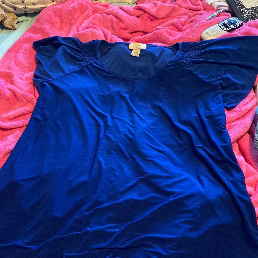 Diana Belle light weight stretchy flowy blouse. Worn once size 2XL